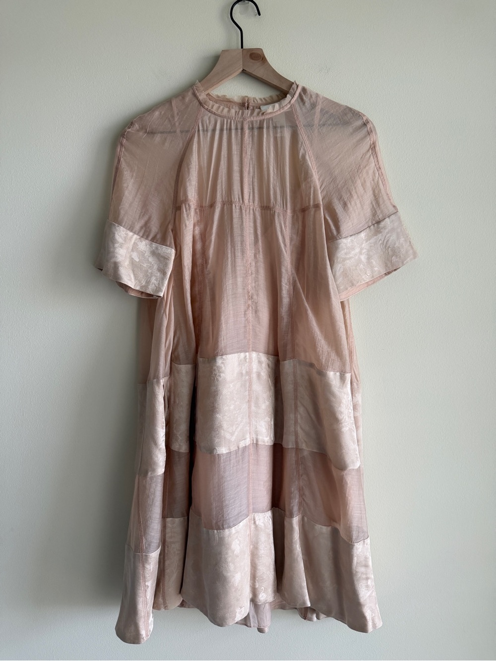 H&M Conscious Collection 2016 Exclusive Trapeze Novelty Deer Swan Print Dress 10 - Picture 4 of 16